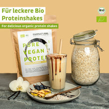 Biologisch veganistisch eiwitpoeder neutraal zonder soja