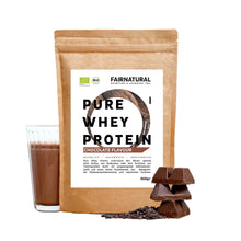 Biologische weiproteïnepoeder chocolade