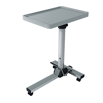 Der Novocal OP-Beistelltisch aus Edelstahl verfügt über eine schwenkbare, herausnehmbare Ablageplatte und eignet sich ideal für medizinische Einrichtungen. Packung: 1 Stück.