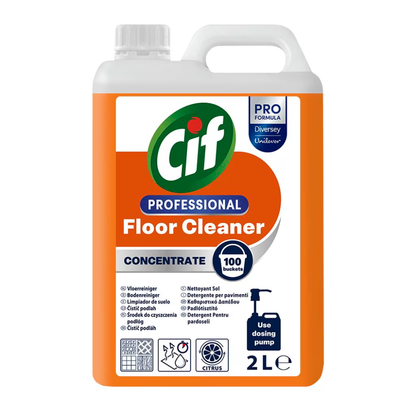Cif Professionele Geconcentreerde Vloerreiniger | Jerrycan (2 l)