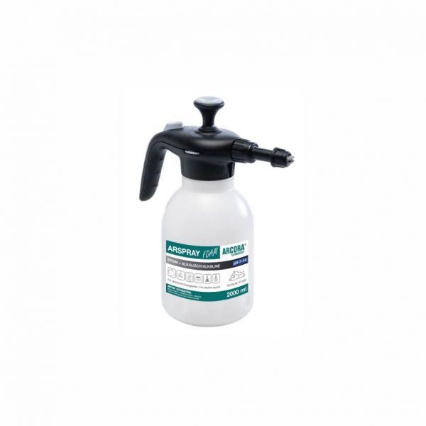 Arcora Arspray Tec-Two Foamer Spuitfles 2000 Ml Grijs-Zwart Epdm = Alkalisch | Verpakking (1 Stuk) 