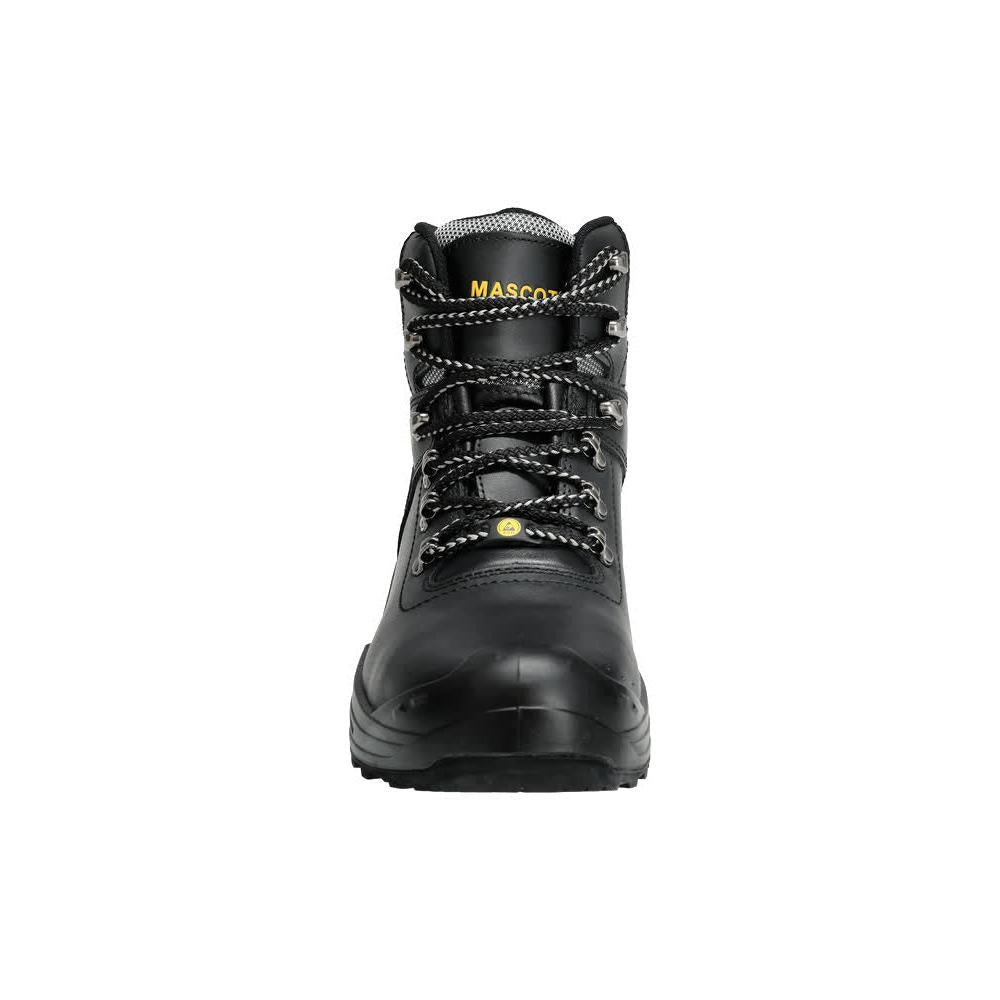 MASCOT® Elbrus veiligheidslaarzen S3 veiligheidsschoenen, zwart/geel