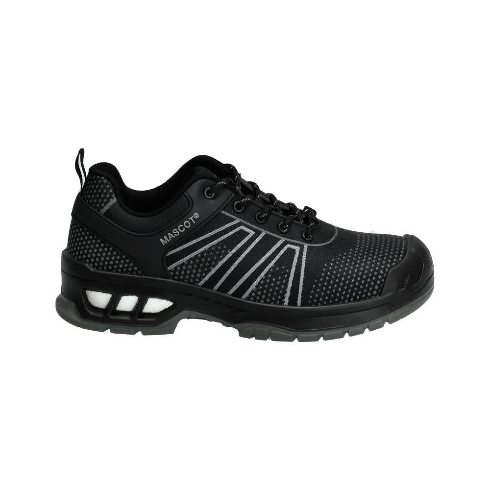 Veiligheidsschoenen S1P met veters Veiligheidsschoenen S1P veiligheidsschoenen, zwart/antraciet