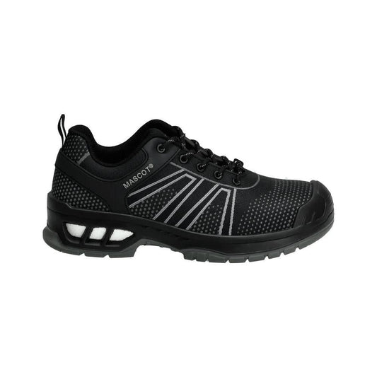 Veiligheidsschoenen S1P met veters Veiligheidsschoenen S1P veiligheidsschoenen, zwart/antraciet