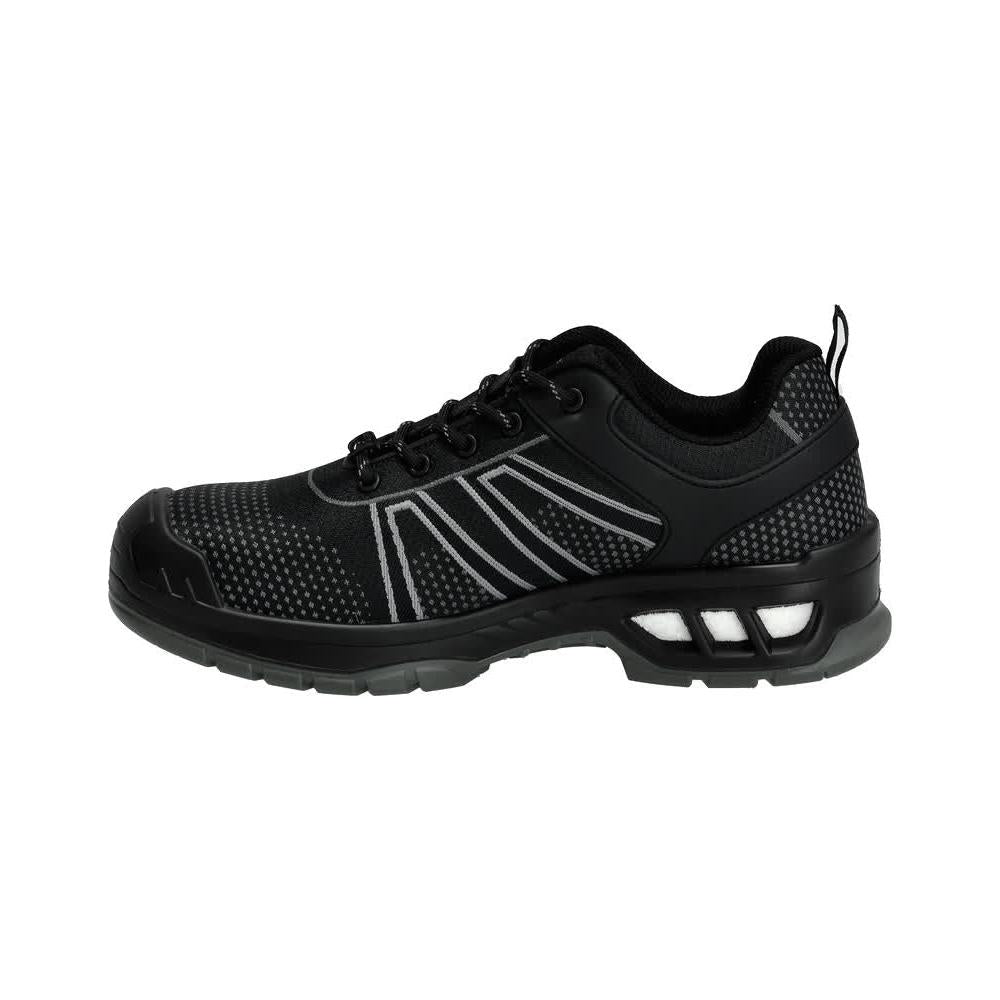 Veiligheidsschoenen S1P met veters Veiligheidsschoenen S1P veiligheidsschoenen, zwart/antraciet