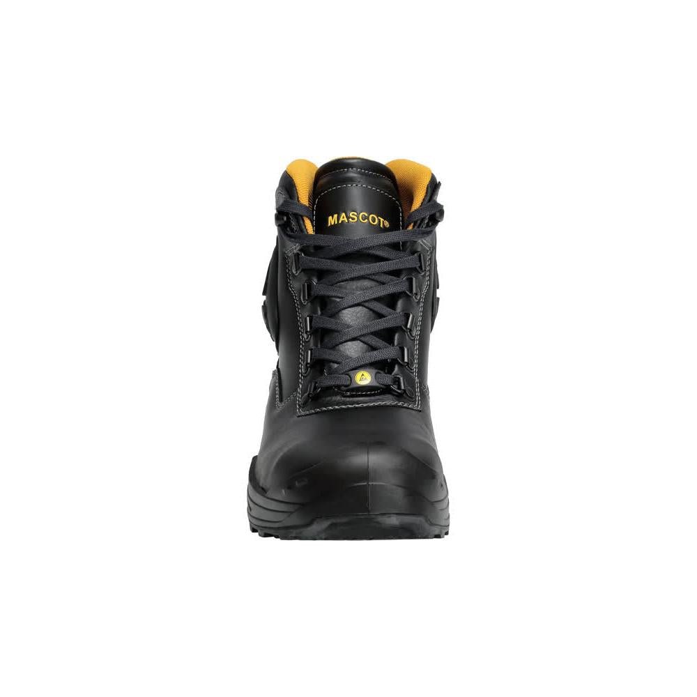 MASCOT® Batura Plus veiligheidslaarzen S3 veiligheidsschoenen, zwart/geel