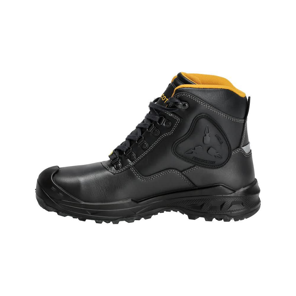 MASCOT® Batura Plus veiligheidslaarzen S3 veiligheidsschoenen, zwart/geel