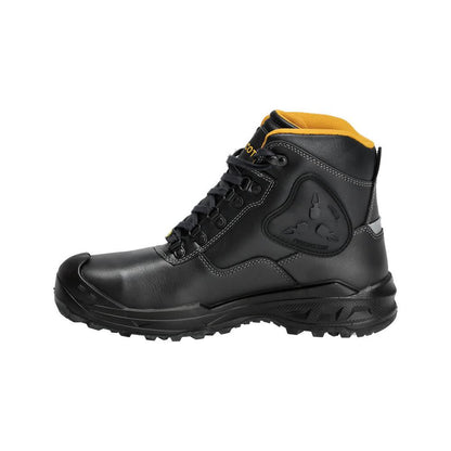 MASCOT® Batura Plus veiligheidslaarzen S3 veiligheidsschoenen, zwart/geel