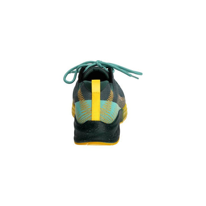 Veiligheidsschoenen S1PS, veiligheidsschoenen met veters S1PS, bosgroen/zongeel
