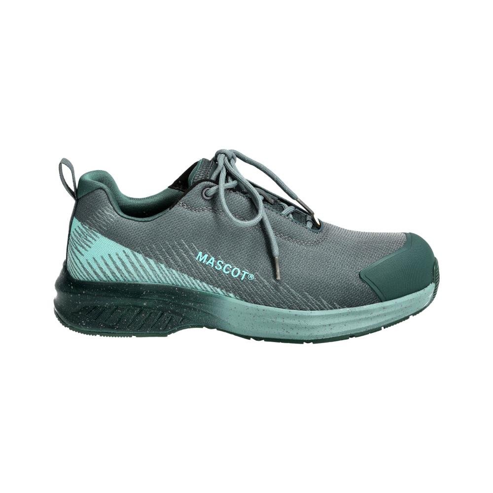 Veiligheidsschoenen S1PS, veiligheidsschoenen met veters S1PS, bosgroen