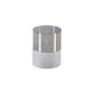 Papstar Securit® LED-kaars Ø 8 cm grijs "Gracia"