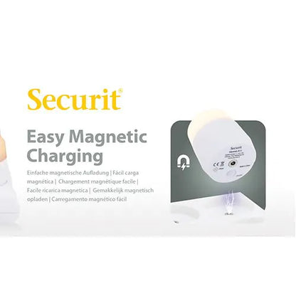 Papstar Securit® 12 LED-theelichtjes incl. laadstation Ø 4 cm x 5 cm "Amsterdam" verlichtingstijd 12-40 uur