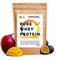 Biologische weiproteïnepoeder mango