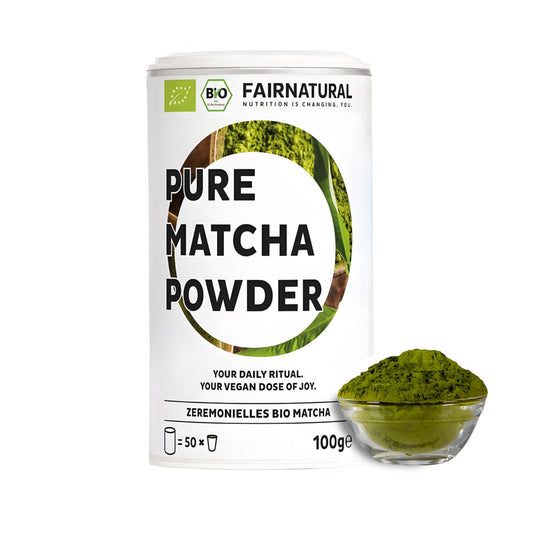 Ceremoniële biologische matcha in poedervorm