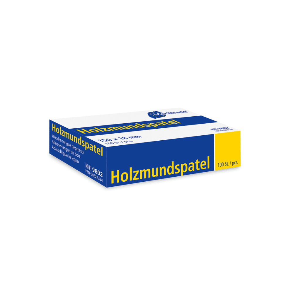 Houten mondspatel