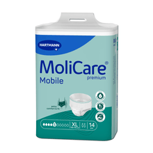Stopgezet artikel: Hartmann MoliCare® Premium Mobile, 5 druppels, XL | Pak (14 stuks)