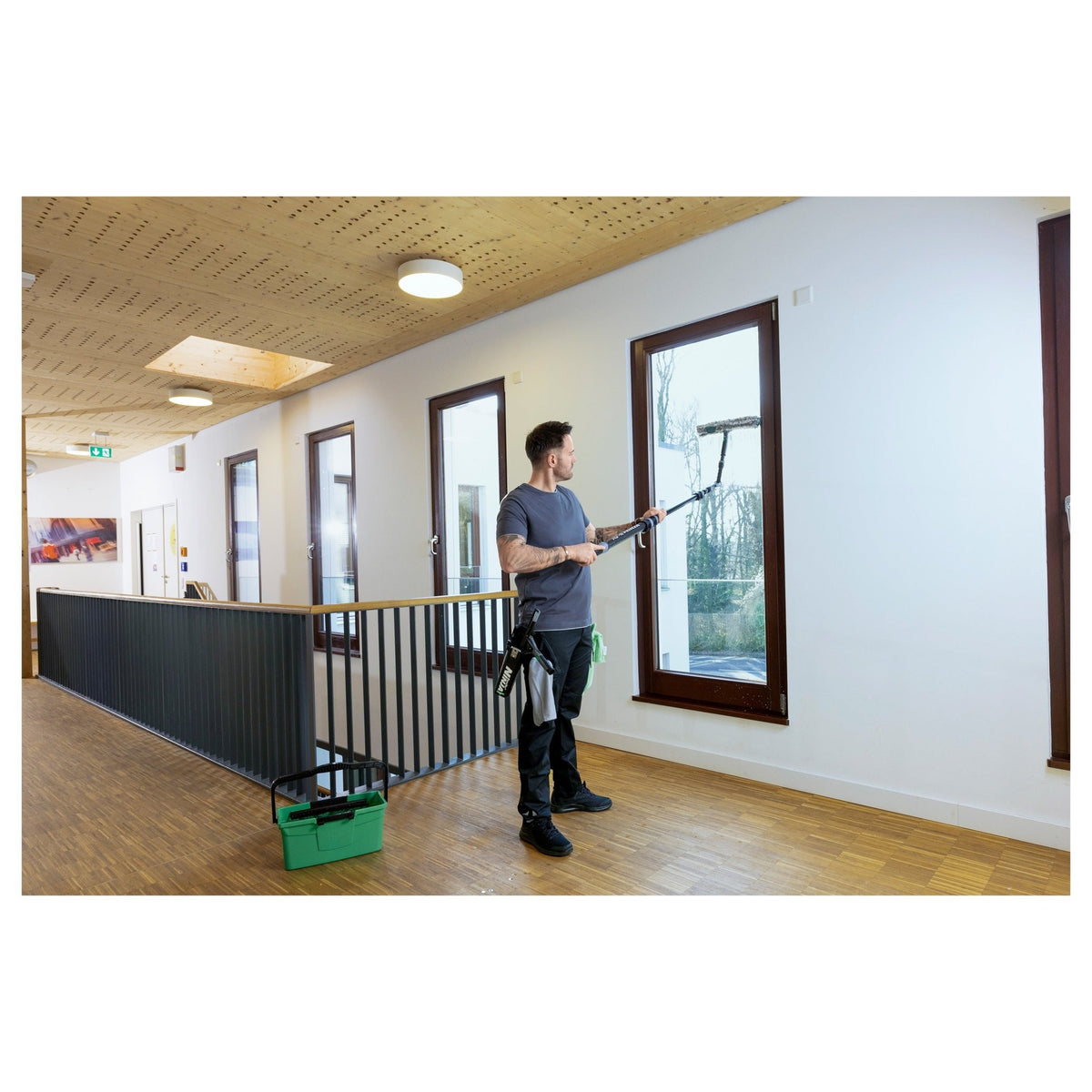 Unger NINJA Carbon-Teleskopstange 5,50 m, 4-teilig