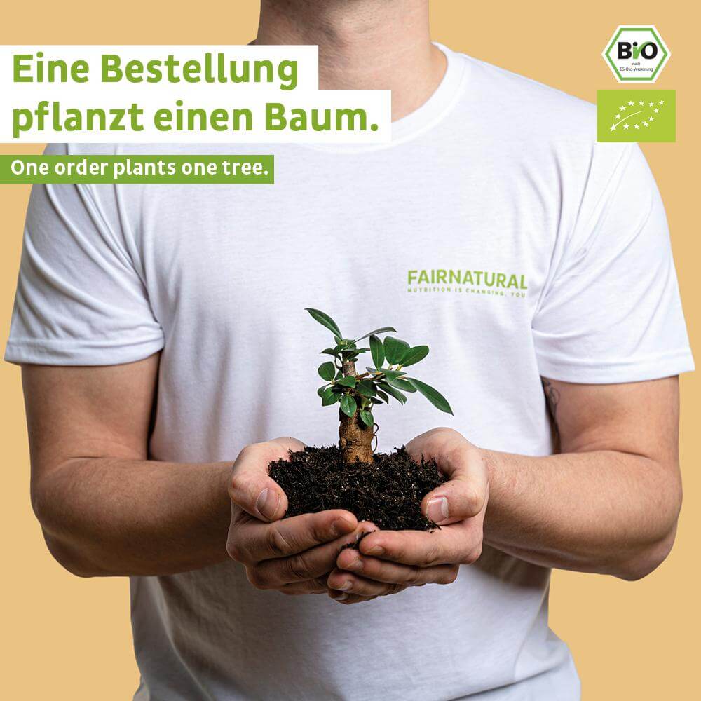 Biologisch veganistisch eiwitpoeder vanille zonder soja