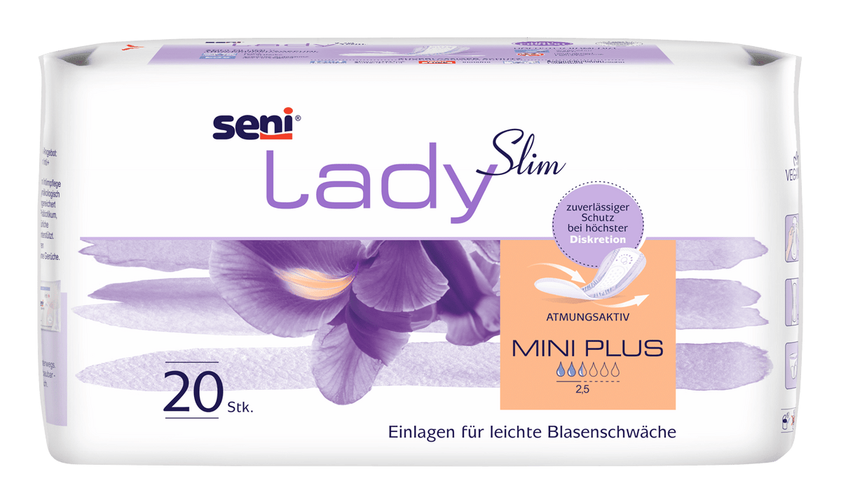 Seni Lady Slim Mini Plus Insert | Pack (20 stuks)