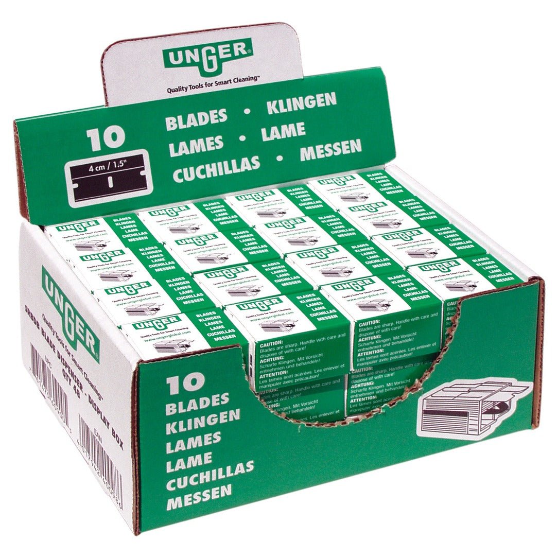 Unger Karbon-Ersatzklingen, 4 cm (480er) Display Box