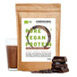 Biologische vegan eiwitpoeder chocolade zonder soja