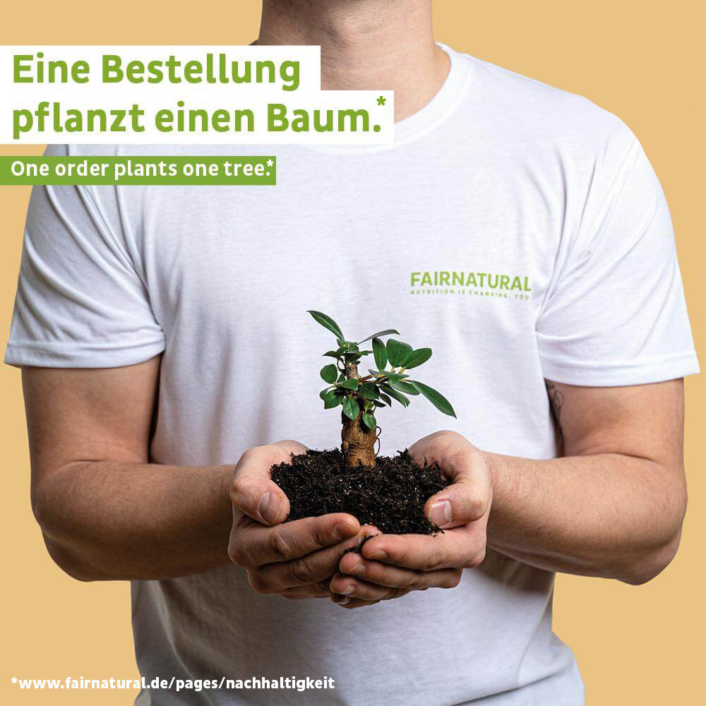 Biologische vegan eiwitpoeder banaan zonder soja