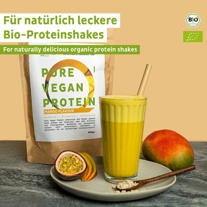 Biologische vegan eiwitpoeder mango zonder soja