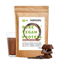 Biologische vegan eiwitpoeder chocolade zonder soja