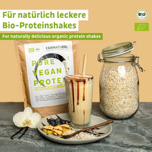 Biologisch veganistisch eiwitpoeder vanille zonder soja