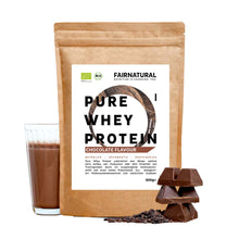 Biologische weiproteïnepoeder chocolade