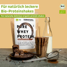 Biologische weiproteïnepoeder chocolade