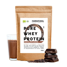 Biologische weiproteïnepoeder chocolade