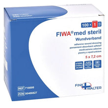 FIWA med steriel wondverbandvlies 5 x 7,2 cm | Pak (100 stuks)