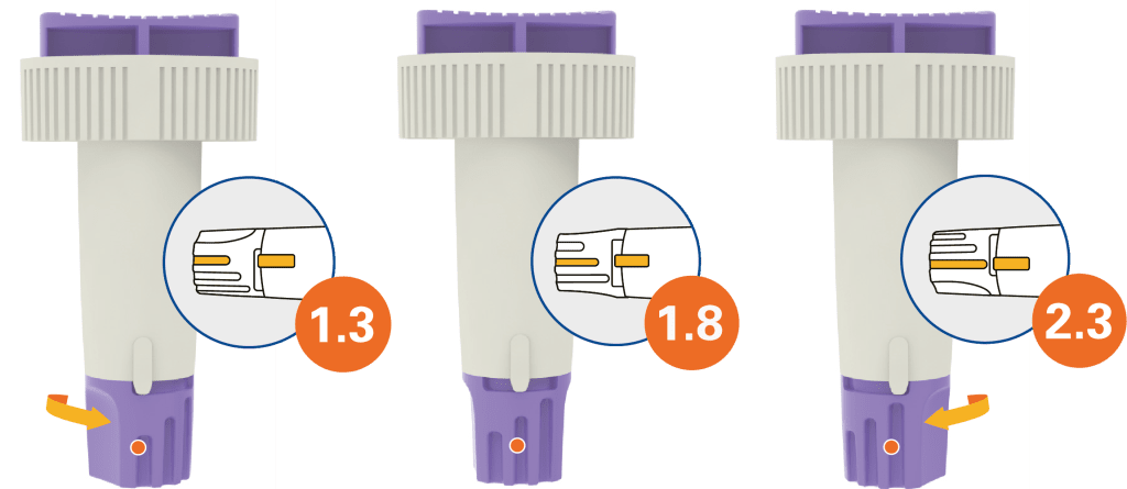 Alphacheck TRI veiligheidslancetten 23G | Pak (100 stuks)