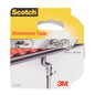 Scotch® Aluminiumtape 47011548 van 3M Deutschland GmbH (48mm x 15m, Zilver) biedt weerbestendigheid, een temperatuurbereik van -10°C tot 250°C, UV-bescherming en is uitstekend geschikt als reparatietape voor diverse toepassingen. Het 3M-logo bevindt zich rechtsonder.