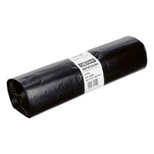 Deiss afvalzakken van gerecycled LDPE, 240 liter, 1000x1250x0,06 mm, zwart | Rol (10 stuks)