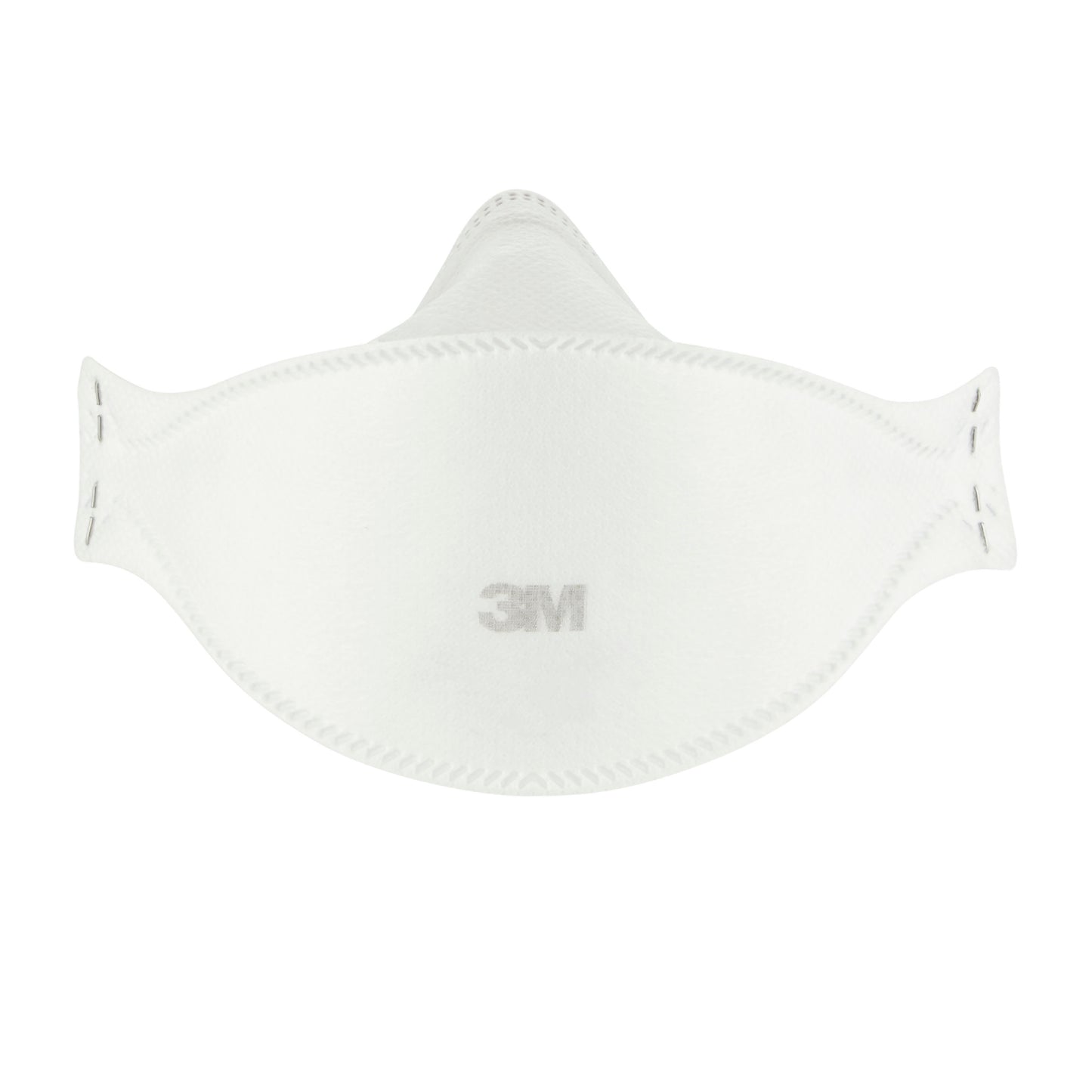 Die 3M™ Aura™ Komfort-Partikelmaske 9320+ FFP2, ohne Ventil, von 3M Deutschland GmbH ist auf weißem Hintergrund zu sehen. Die flache, konturierte Maske zeigt das 3M-Logo in der Mitte. Verpackung: 1 Stück (auch als 3er Pack erhältlich).