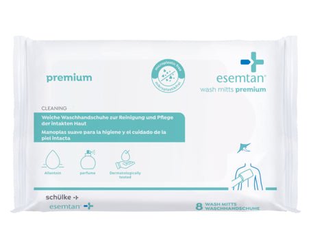 esemtan washandschoenen premium 8 ST SP | Pak (8 stuks)