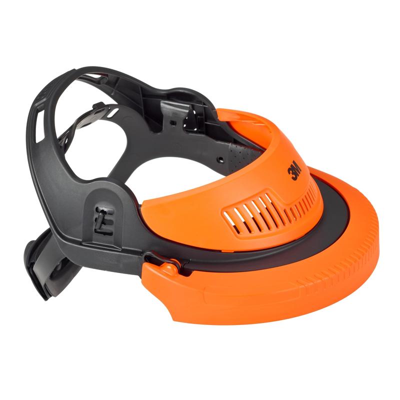 3M™ hoofddekselcombinatie, bosbouw, oranje, G500-OR | Pak (1 stuk)