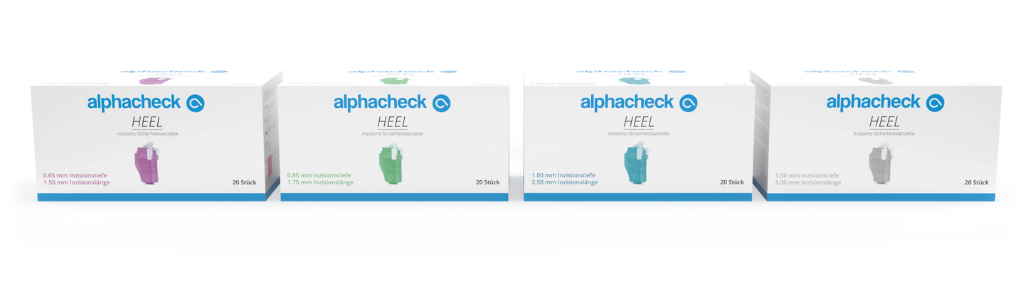 Alphacheck Veiligheidslancet voor hielincisie