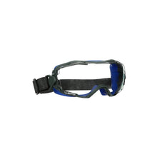 3M™ GoggleGear™ 6000 veiligheidsbril met volledig zicht, blauw frame, neopreen band, Scotchgard™ anticondens-/antikrascoating (K&N), heldere lens, GG6001NSGAF-BLU-EU, 10 per verpakking | Pak (1 stuk)