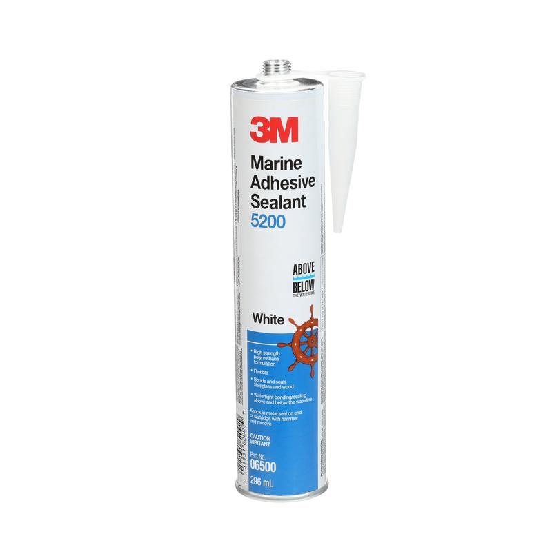 3M™ Marine lijm- en afdichtingsmiddel op polyurethaanbasis 5200FC, wit, 295 ml, PN06520 | Pak (1 stuk)
