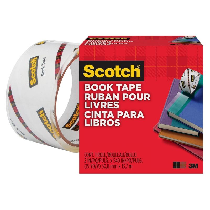 Scotch® Boekreparatietape 50,8 mm x 13,7 m 1 rol | Pak (1 rol)