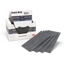 3M™ Scotch-Brite™ Handpad 76, Zwart, 95 mm x 158 mm, 4 x 10 stuks / doos | Pak (10 stuks)