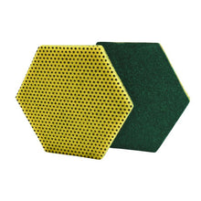 Scotch-Brite™ schuursponsje voor twee doeleinden, 96HEX, 146 mm x 127 mm, 15/doos | Kartonnen doos (1 stuk)