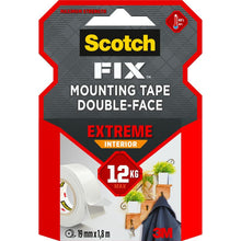 Scotch-FIX™ extreem dubbelzijdige montagetape voor binnen PGS05-1918-P, 19 mm x 1,8 m, 1 rol/pak | Pak (1 rol)