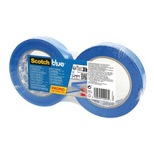 ScotchBlue™ afplaktape voor meerdere oppervlakken, 24 mm x 41 m, 2 rollen/pak, 100% PEFC, SGSCH-PEFC-COC-110078 | Pak (2 rollen)