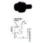 servomat Ersatzteil Einschraub-Stutzen 8 mm - 3/8 – Teilenr. JGPM050813E