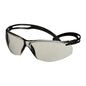 3M™ SecureFit™ 500 veiligheidsbril, zwarte poten, Scotchgard™ anticondens-/antikrascoating (K&N), lichtgrijze lens binnen/buiten, SF507SGAF-BLK-EU, 20 per verpakking | Pak (1 stuk)