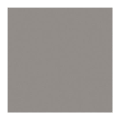 Een eenvoudig, uniform grijs vierkant servet, 33 x 33 cm en drielaags, dat de eenvoud weerspiegelt die wordt geassocieerd met de milieuvriendelijke ontwerpen van de Duni cellulosetissueservetten van Duni GmbH.